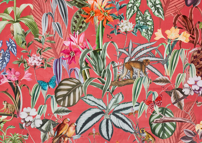 Barbados, Watermelon - Fabric Only - Image 3